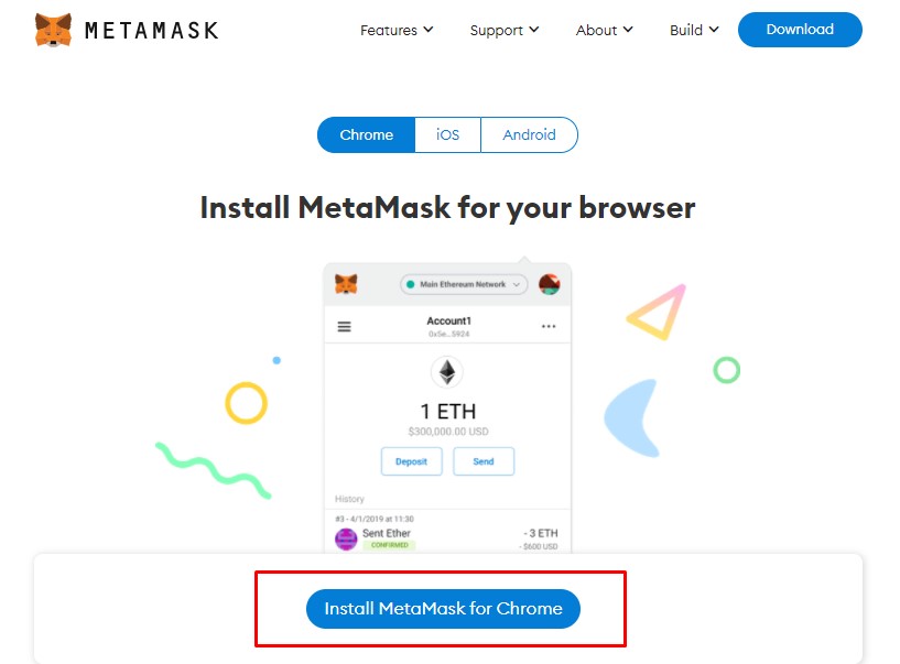 Install metamask wallet on chrome