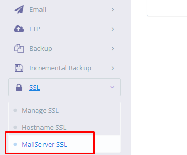 ssl for SMTP server