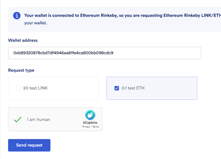 chainlink rinkeby faucet