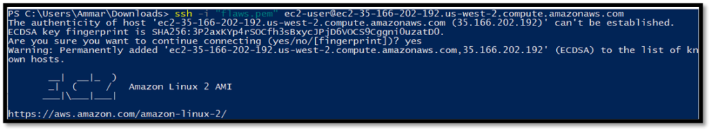 mount volume within aws