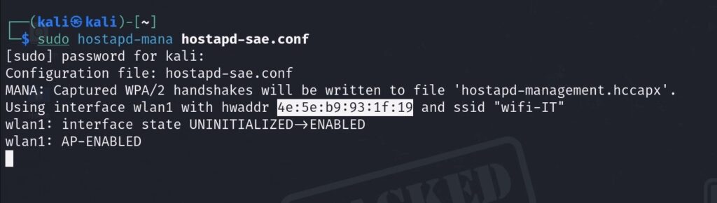Rogue AP with Hostapd